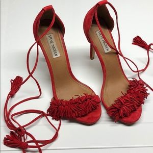Steve Madden Suede Sandals Heels